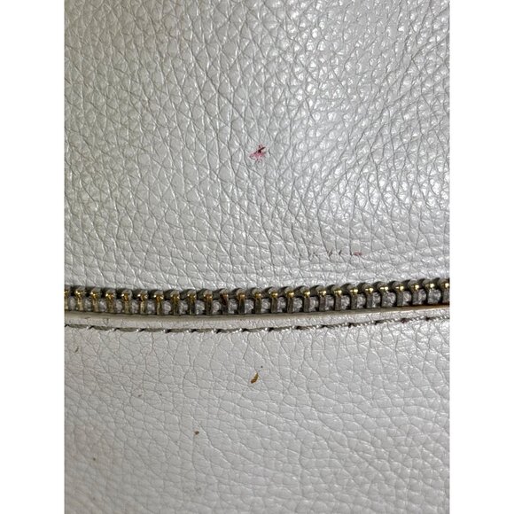 Botkier Soho Pebbled Gray Leather Tote Handbag Large 18" X 13 Carry On - Picture 5 of 12